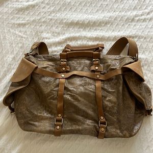 Jesslyn Blake duffel Emersyn Weekender bag. Purchased from Anthropologie